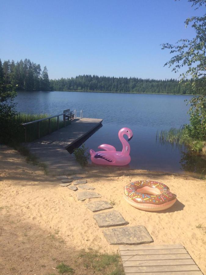 Private Lakeside Holiday Property In Nature Kankaanpää Esterno foto