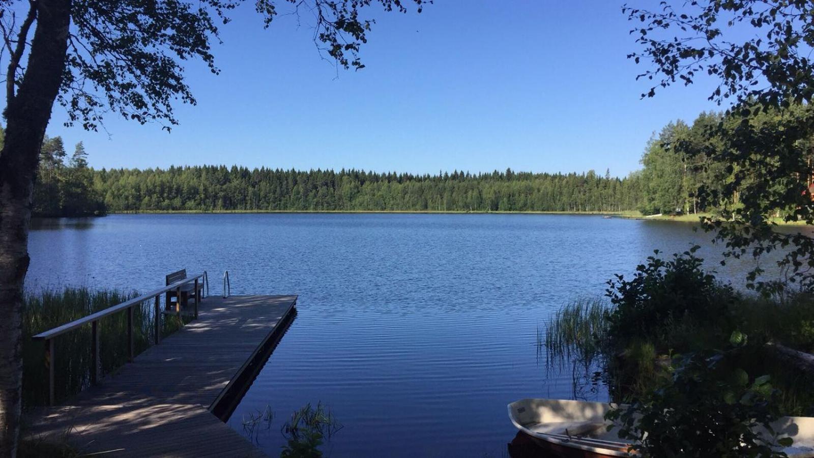 Private Lakeside Holiday Property In Nature Kankaanpää Esterno foto
